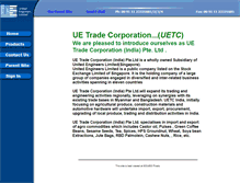 Tablet Screenshot of mail.uetcindia.com